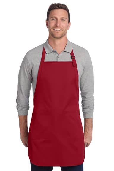 Port Authority A600 Full-Length Two-Pocket Bib Apron