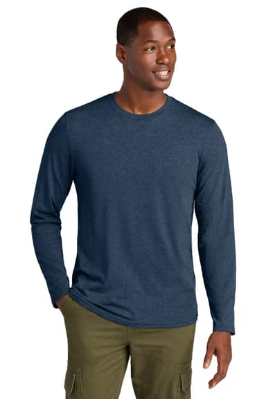 District DT185 Perfect Weight CVC Long Sleeve Tee