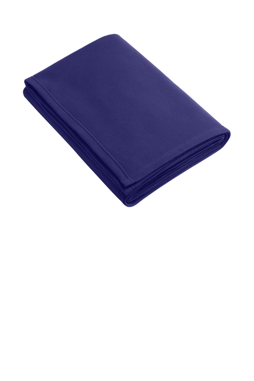 Port Authority BP60 Core Fleece Blanket in Purple, on model