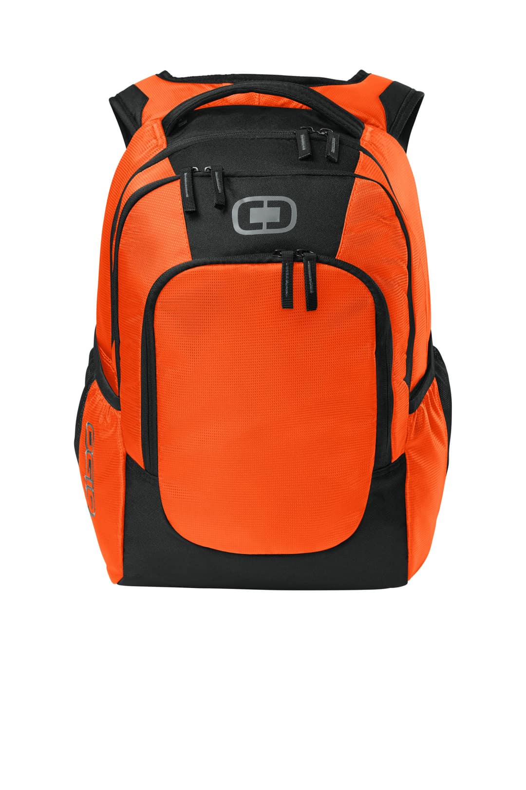 OGIO 411092 Logan Pack in Hot Orange, on model