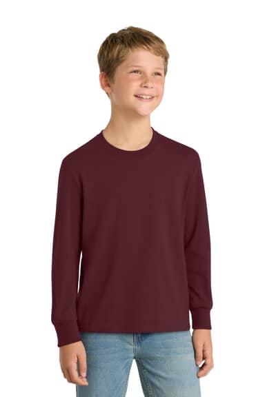 Port & Company PC54YLS Youth Long Sleeve Core Cotton Tee